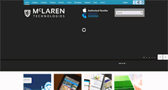 Desktop Screenshot of mclarenint.com